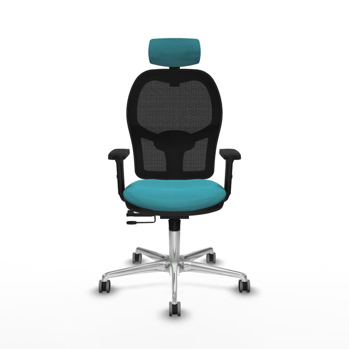 PIQUERAS Y CRESPO Silla de oficina Jorquera Turquesa y Negro PIQUERAS Y CRESPO Silla de oficina Jorquera Turquesa y Negro