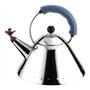 Alessi Hervidor 9093 de Acero Inoxidable 18/10 con Silbato de Pájaro