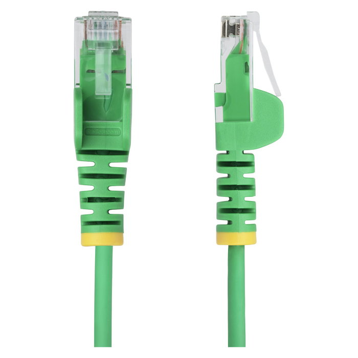 StarTech.com Cable de Red Ethernet CAT6 Delgado Verde de 1,5 m