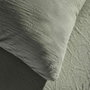 Today Juego de cama Salvia 2 personas 260x240cm con Gasa de algodón lisa