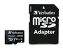 Verbatim 256GB microSDHC/SDXC Clase 10 Black Tarjeta de Memoria