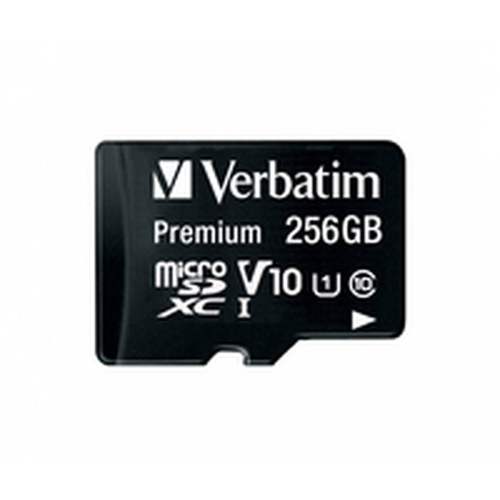 Verbatim Premium U1 MicroSDXC de 256 GB con Adaptador