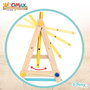 WOOMAX Disney Pizarra de madera 2 en 1 Mickey y Minnie