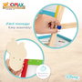 WOOMAX Disney Pizarra de madera 2 en 1 Mickey y Minnie