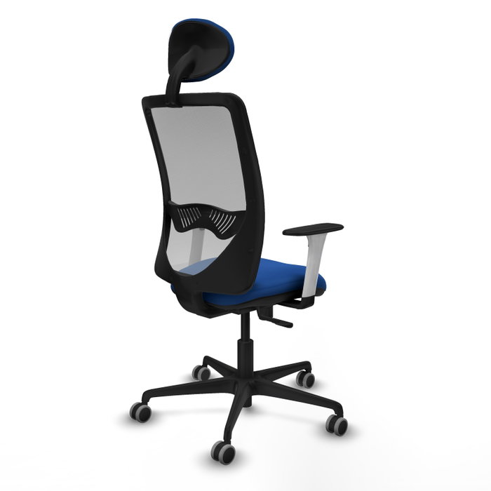 PIQUERAS Y CRESPO Silla de oficina Zulema con mecanismo Sincro, Azul y Gris PIQUERAS Y CRESPO Silla de oficina Zulema con mecanismo Sincro, Azul y Gris