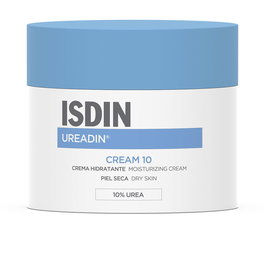 Isdin UREADIN CREAM 10 Crema Hidratante para Piel Seca con 10% Urea, Hidratación 48h, 300 ml