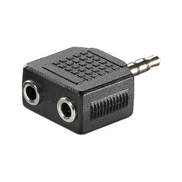 VALUE 11.99.4440 Adaptador de Audio 3,5mm Macho a 2 Hembra ST 2x BU