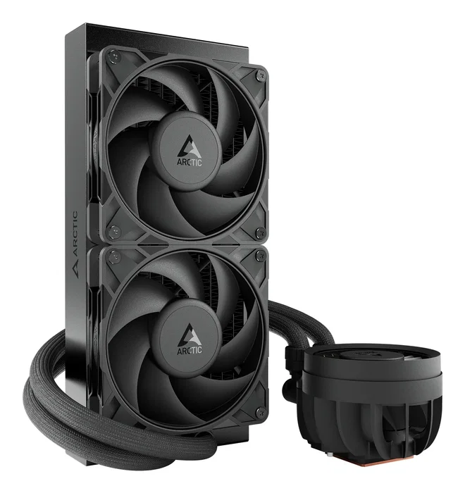 Arctic Liquid Freezer III Pro 240 Refrigeración Líquida CPU AIO - 240 mm, 2 Ventiladores PWM, Compatible con Intel LGA1851/1700 y AMD AM4/AM5, Negro
