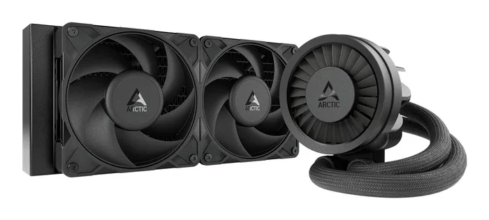 Arctic Liquid Freezer III Pro 240 Refrigeración Líquida CPU AIO - 240 mm, 2 Ventiladores PWM, Compatible con Intel LGA1851/1700 y AMD AM4/AM5, Negro