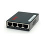 ROLINE Switch de Ethernet Rápido de Bolsillo, 5 Puertos, Conexión Bidireccional Completa (Full Duplex), Interfaz Fast Ethernet