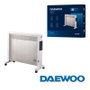 DAEWOO Radiador micatérmico 2000W con mando