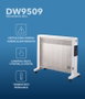 DAEWOO Radiador micatérmico 2000W con mando