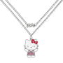 Hello Kitty and Friends Colgante Plata Bañado en Plata con Lazo y Piedras