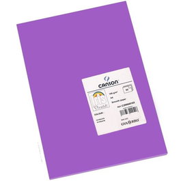 Guarro Cartulina Color Violeta 185 g/m² Formato A4, Paquete de 50 Hojas, Certificado FSC, Para Dibujo y Manualidades