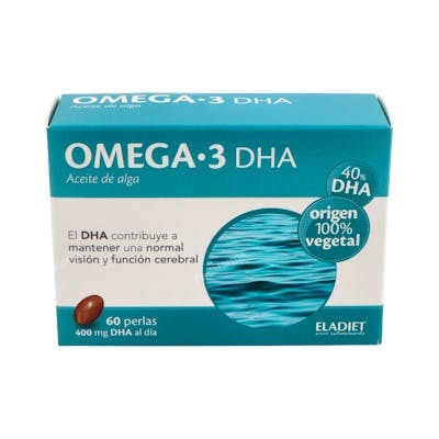 Eladiet Omega 3 DHA 60 perlas Eladiet Omega 3 DHA 60 perlas