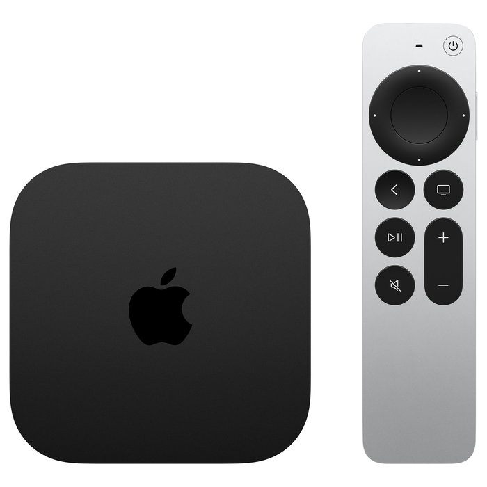 Apple Apple TV 4K (3ª Generación) 128 GB Negro, Plata Apple Apple TV 4K (3ª Generación) 128 GB Negro, Plata