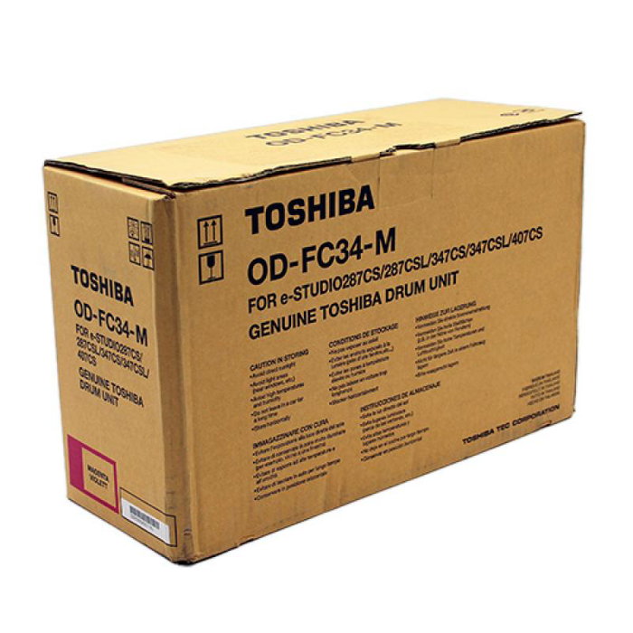 Toshiba OD-FC34M Unidad de Tambor Original Magenta 30k para e-STUDIO 287CS, 347CS, 407CS (reacondicionado B)