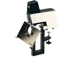 Rapid Grapadora Eléctrica 106E, Capacidad 50 Hojas, Usa Grapas 66/6-8 mm, Blanco/Negro