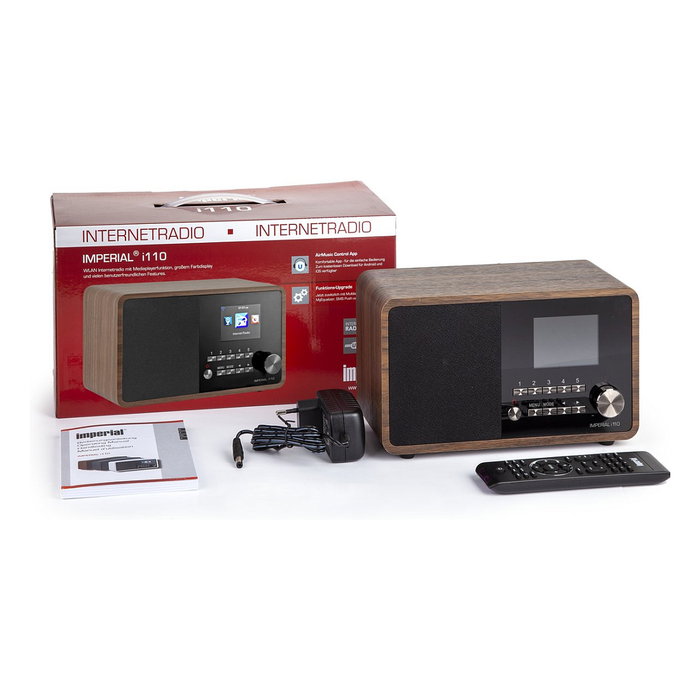 Lenco i110 V2 Radio Internet con Madera, Bluetooth y USB Lenco i110 V2 Radio Internet con Madera, Bluetooth y USB