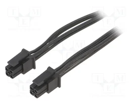 ESPE Cable de alimentación Micro-Fit 3.0 hembra-hembra 4 pines 0,2m