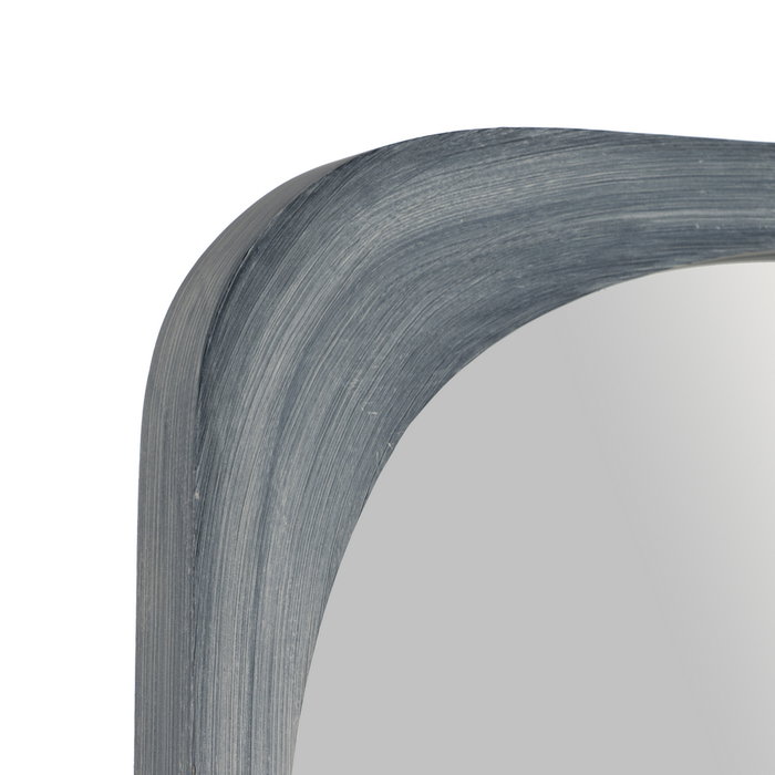 Espejo Blanco Rozado Madera Paulonia 70 X 175 X 3,50 cm