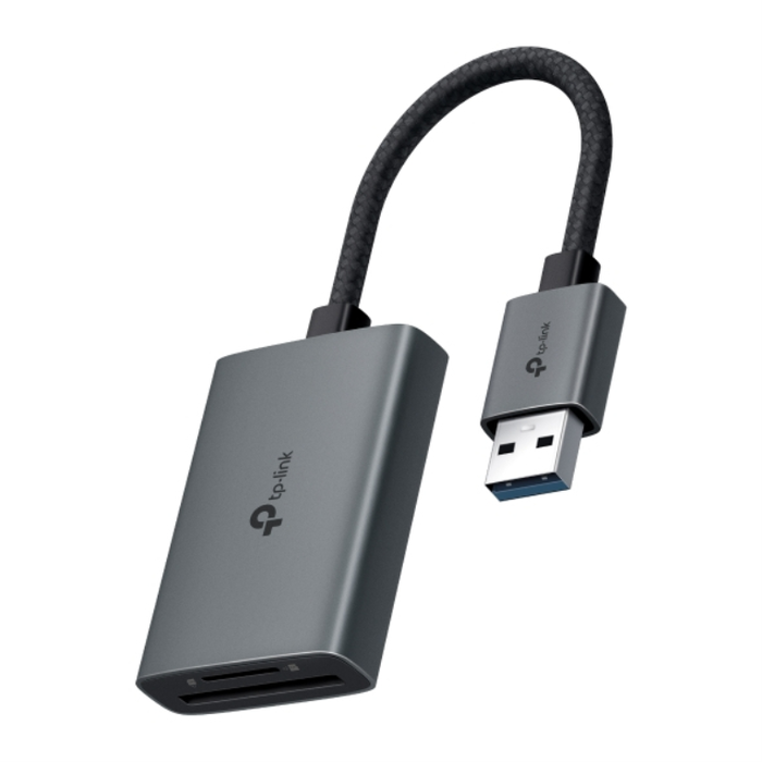 TP-Link UA430 Lector de Tarjetas USB 3.2 Gen 1 Type-C para SD y MicroSD, Gris TP-Link UA430 Lector de Tarjetas USB 3.2 Gen 1 Type-C para SD y MicroSD, Gris
