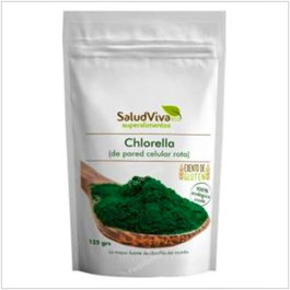 SALUD VIVA Chlorella 125g Eco Vegana Sin Gluten