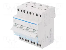 HAGER Interruptor de grúa 4P3T 40A 230VAC Gris