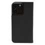 JT Berlin BookCase Tegel para Apple iPhone 16 Pro, Piel Auténtica, Negro