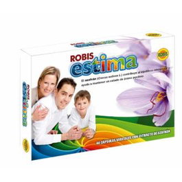 Robis Estima 40 Cápsulas - Mejora autoestima, apatía, depresión leve/moderada y función cognitiva.