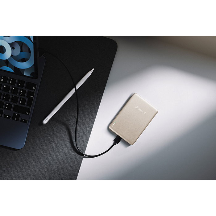 Intenso MW5000 Powerbank MagSafe 5000 mAh Champán Intenso MW5000 Powerbank MagSafe 5000 mAh Champán