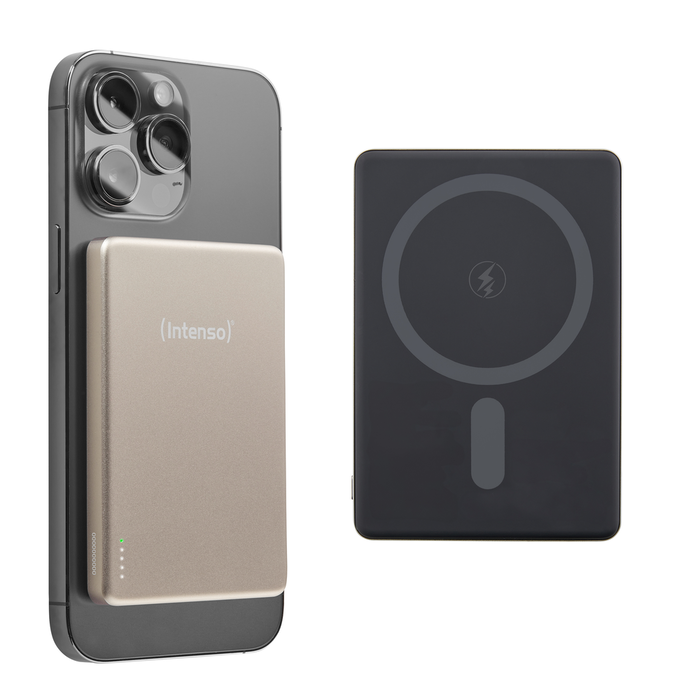 Intenso powerbank MW5000 MagSafe Champán
