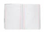 Liderpapel Libreta Tapa Negra A5 80 Hojas Cuadro 5mm con Doble Margen