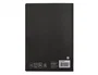 Liderpapel Libreta Tapa Negra A5 80 Hojas Cuadro 5mm con Doble Margen