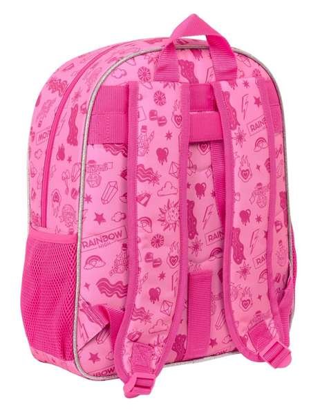 Mochila Escolar Rainbow High Shine Multicolor 32 x 38 x 12 cm