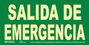 ARCHIVO 2000 Señal de Salida de Emergencia Fotoluminiscente Verde