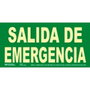 ARCHIVO 2000 Señal de Salida de Emergencia Fotoluminiscente Verde