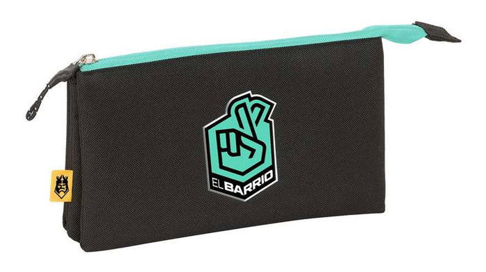 Safta Portatodo Triple Kings League "El Barrio" 22x12x3 cm Safta Portatodo Triple Kings League "El Barrio" 22x12x3 cm