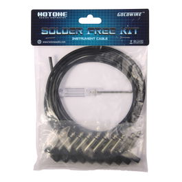 HOTONE Kit Sin Soldadura 2M 10 Conectores para Instrumentos Cable 28AWG Cobre Libre de Oxigeno