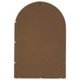 Home Deco Factory Espejo Oriental Mirage 56x37x1 cm - Metal plateado con moldura calada