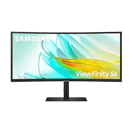 SAMSUNG LS34C652UEUXXE Monitor 34 pulg. Dual QHD 3440 x 1440 100 Hz HDR