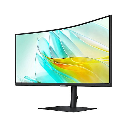 SAMSUNG LS34C652UEUXXE Monitor Curvo 34 pulg. Dual QHD 100 Hz Dual QHD Black