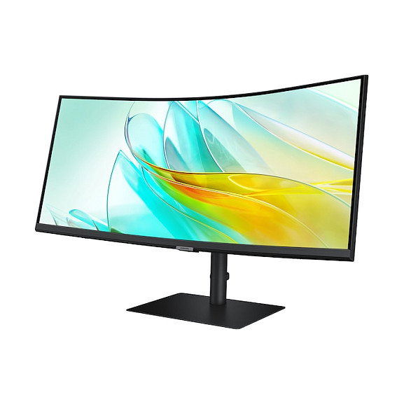 SAMSUNG LS34C652UEUXXE Monitor Curvo 34 pulg. Dual QHD 100 Hz Dual QHD Black