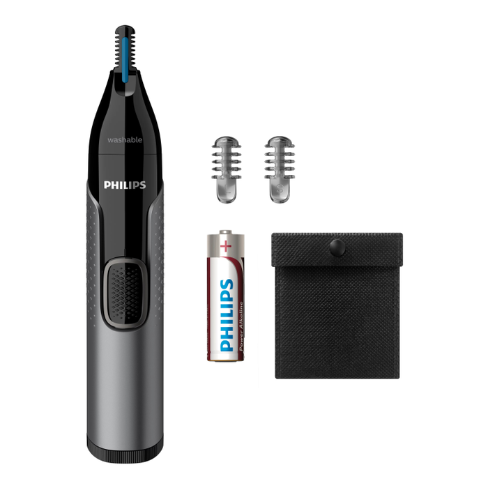 Philips Series 3000 Recortador para Nariz, Orejas y Cejas NT3650/16 - Tecnología PrecisionTrim