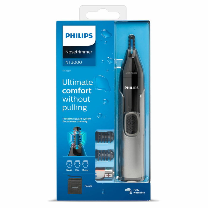 Philips NT3650/16 Recortador de la serie 3000 para nariz, orejas y cejas Philips NT3650/16 Recortador de la serie 3000 para nariz, orejas y cejas