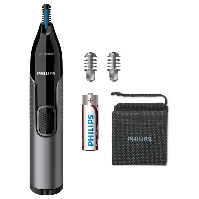 Philips Serie 3000 NT3650/16 Recortador para nariz, orejas y cejas Gris Philips Serie 3000 NT3650/16 Recortador para nariz, orejas y cejas Gris