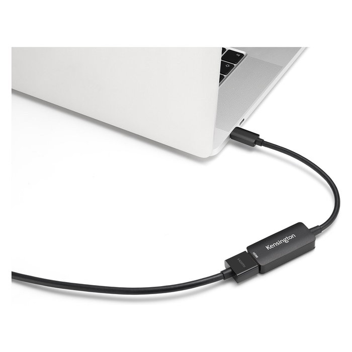Kensington Adaptador USB-C a HDMI CV4200H - Compatible con Mac y ChromeOS - Resolución 8K 7680x4320 a 60 Hz - Negro Kensington Adaptador USB-C a HDMI CV4200H - Compatible con Mac y ChromeOS - Resolución 8K 7680x4320 a 60 Hz - Negro