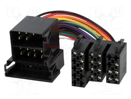 4CARMEDIA Conector de coche ISO tomacorriente 36pin y ISO enchufe 26pin