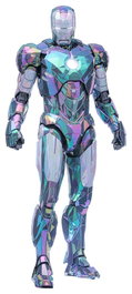 Hot Toys Iron Man Mark IV Haze Fractal Armor Figura 1/6