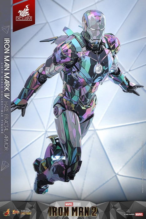 Hot Toys Iron Man Mark IV Haze Fractal Armor Figura 1/6 Hot Toys Iron Man Mark IV Haze Fractal Armor Figura 1/6